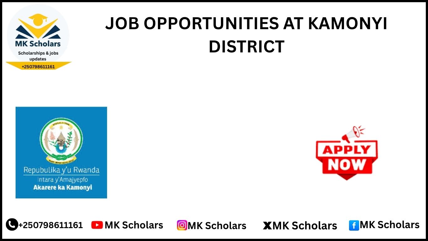 JOB OPPORTUNITIES AT KAMONYI DISTRICT